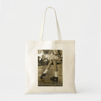 Bolsa Tote Dança do Sepia como se ninguém olhava o saco