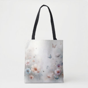 Bolsa Tote Dança Flor e Borboleta