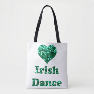 Bolsa Tote Dança irlandesa do amor frente e verso