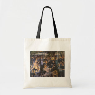 Bolsa Tote Dança no Le Moulin de la Galette por Pierre Renoir