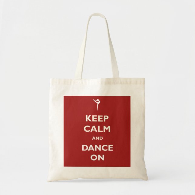 Bolsa Tote Dança no saco dos dançarinos (Frente)