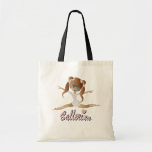 Bolsa Tote Dançarina Ballerina de Brunette Bonita