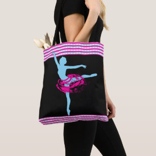 Bolsa Tote Dançarino de balé com barra de ferramentas de faix