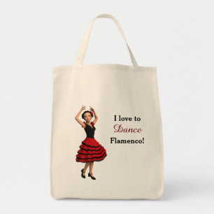 Bolsa Tote Dançarino Flamenco (Personalizado)
