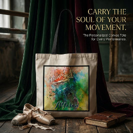 Bolsa Tote Dançarino personalizado 