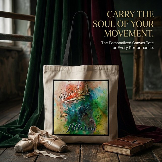 Bolsa Tote Dançarino personalizado  (Criador carregado)