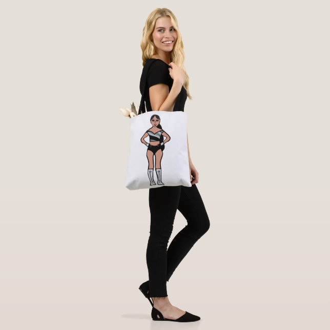 Bolsa Tote Dançarino Prata Preto #2 (No(a) Modelo)
