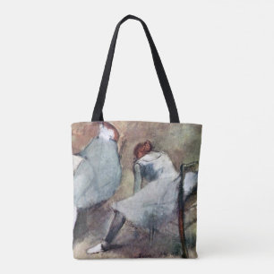 Bolsa Tote Dançarinos Amarrando Seus Calçados, Edgar Degas