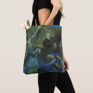 Bolsa Tote Dançarinos azuis por Edgar Degas, Impressionismo d