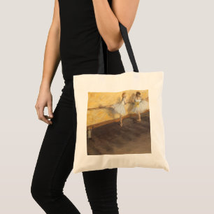 Bolsa Tote Dançarinos no Bar por Edgar Degas, Balé de Vintage