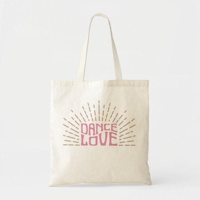 Bolsa Tote "Dance Love" Tote Bag (Frente)