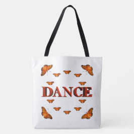 Bolsa Tote Dance with butterflies design