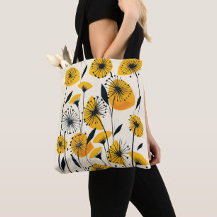 Bolsa Tote Dandelion wildflower field