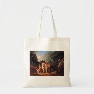Bolsa Tote Daniel Boone escoltando colonos