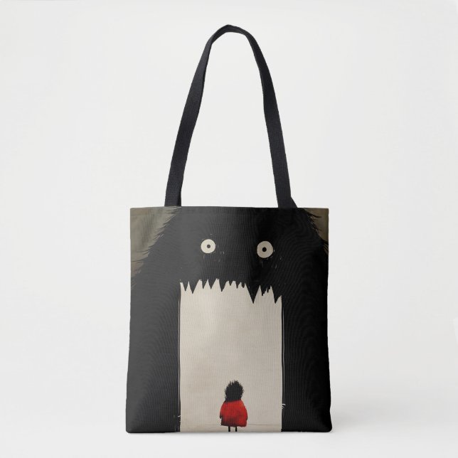 Bolsa Tote Darknes, o monstro (Frente)