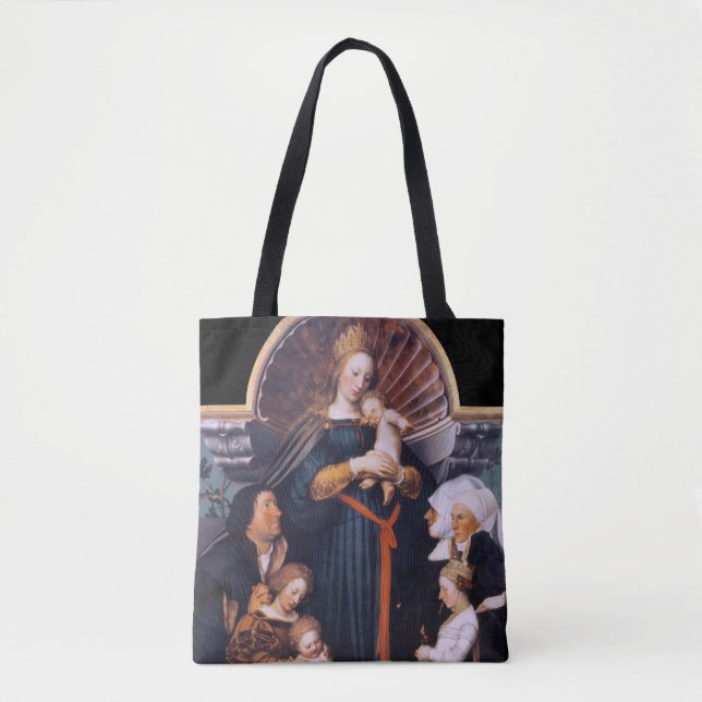 Bolsa Tote Darmstadt Madonna, Holbein, o Younger (Frente)