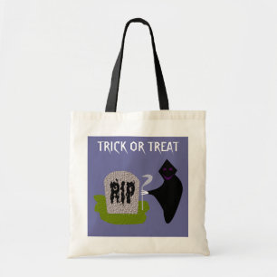 Bolsa Tote Darth no Cemitério Trick Halloween ou Treat Bag