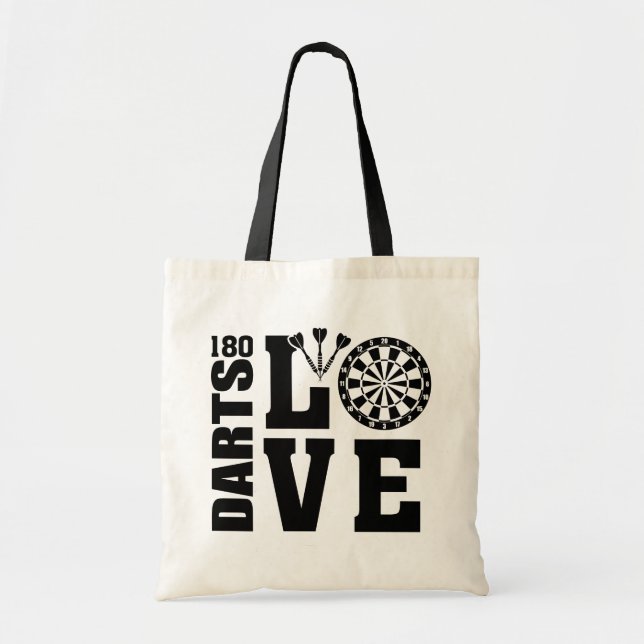 Bolsa Tote Darts Love (Frente)