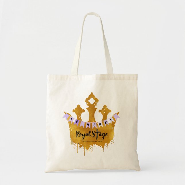 Bolsa Tote de 15º Aniversário da RS (Frente)