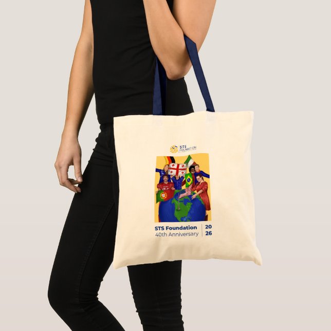 Bolsa Tote de 40º Aniversário da Fundação STS (Frente (produto))