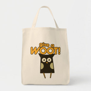 Bolsa Tote Dê a Woot Hoot Owl