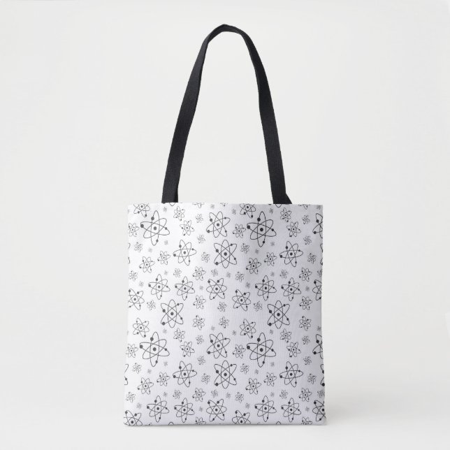 bolsa tote de átomos em movimento (Frente)