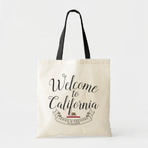 Bolsa Tote Dê boas-vindas ao casamento do destino de