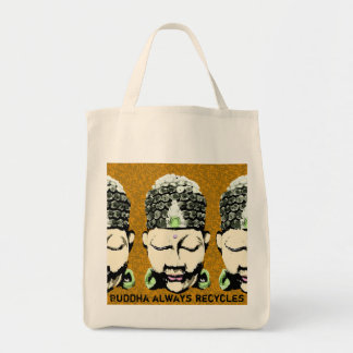 Bolsa Tote De Buddha reciclares sempre