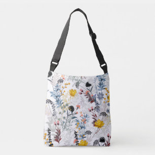 Bolsa Tote de Campo de Flores Silvestres Sofistica