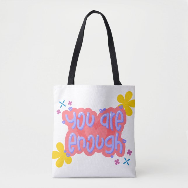 Bolsa tote de design chic minimalista (Frente)