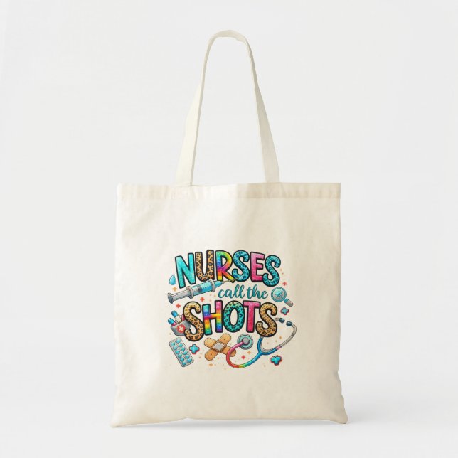 Bolsa Tote de Enfermeiras que Tomam as Rédeas (Frente)