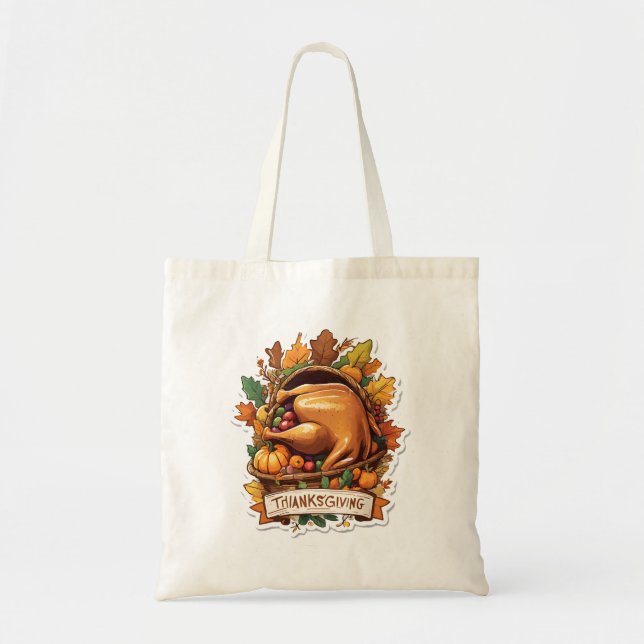 Bolsa Tote Dê Graças e Compartilhe Amor (Frente)