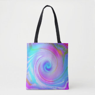 🌸 Bolsa Tote de Lona Estética | Moda Colorida
