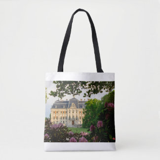 Bolsa Tote de Luxo com Padrão Floral de Castelo Fr