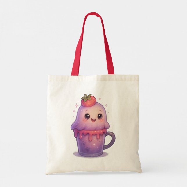 Bolsa Tote Dê-me Saco de Toque de Doces (Verso)