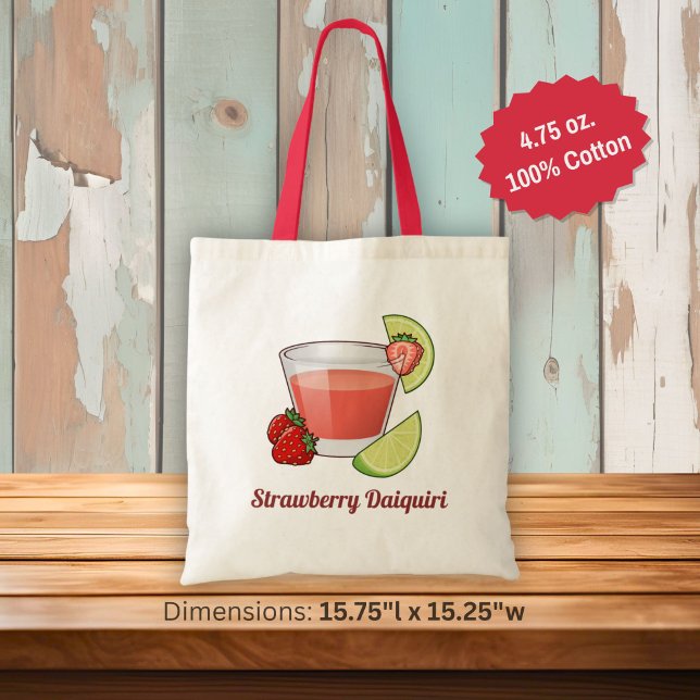 Bolsa Tote de Morango Daiquiri (Criador carregado)