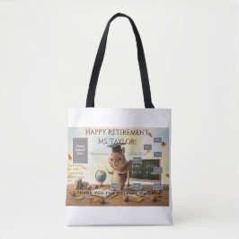 Bolsa Tote de Ombro Aposentadoria Professora Esqui