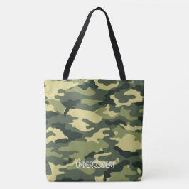 Bolsa Tote de Ombro - Camuflagem Verde