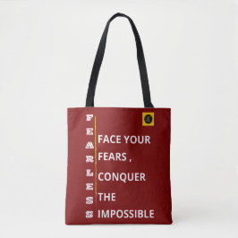 Bolsa Tote de Ombro - Vibe Intrépido