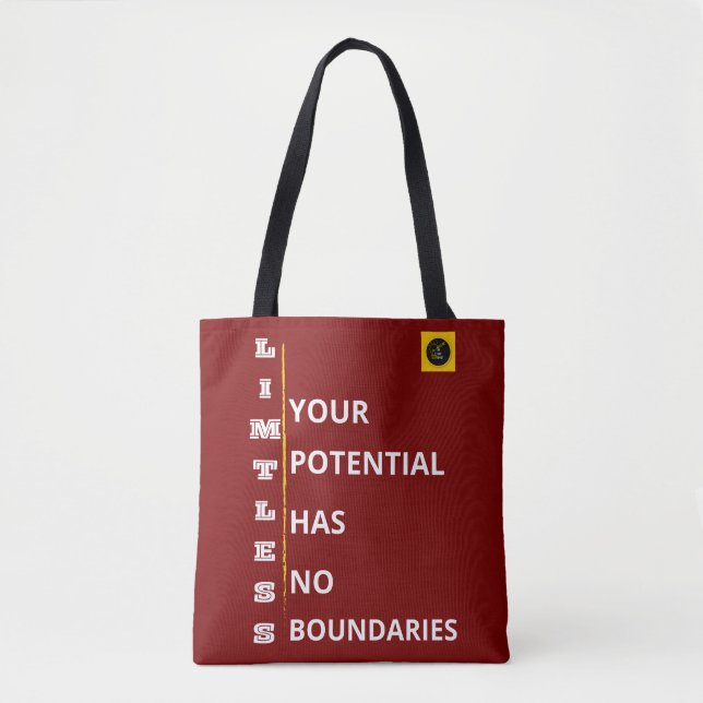 Bolsa Tote de Ombro - Vibe Limitless (Frente)
