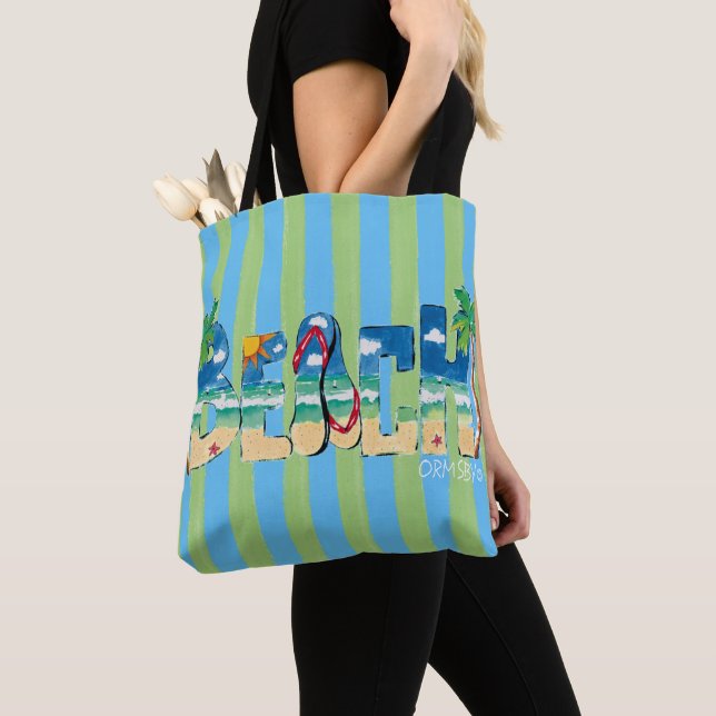 BOLSA TOTE DE PRAIA (Close Up)