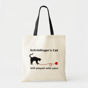 Bolsa Tote De "saco do gato Schrödinger" (luz)