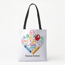 Bolsa Tote de Suprimentos Escolares para o Melhor