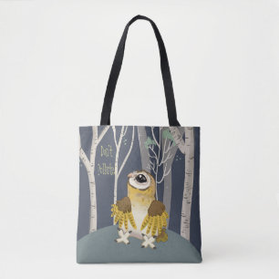 Bolsa Tote Dê um Hoot! Barn Owl