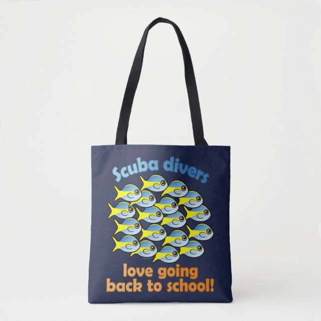 Bolsa Tote De volta à escola (Frente)