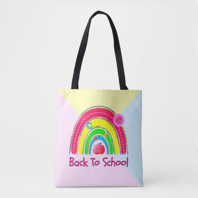 Bolsa Tote De Volta À Escola (Frente)