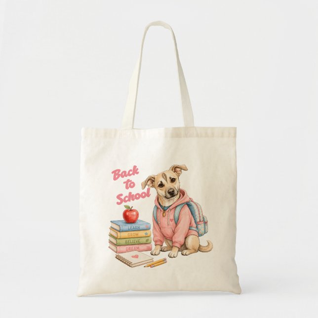 Bolsa Tote De Volta à Escola com Lina (Frente)