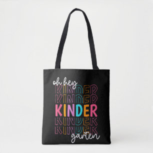 Bolsa Tote De Volta à Escola Ei Professores de Jardim de Infâ