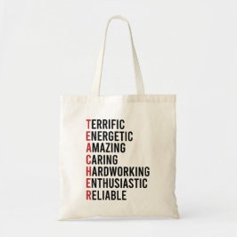 Bolsa Tote De volta à escola: Professora Chic e Moderna