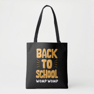 Bolsa Tote De Volta à Escola Womp Womp Professor